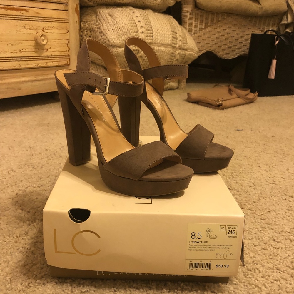 Lauren Conrad Heels. Price is negotiable!